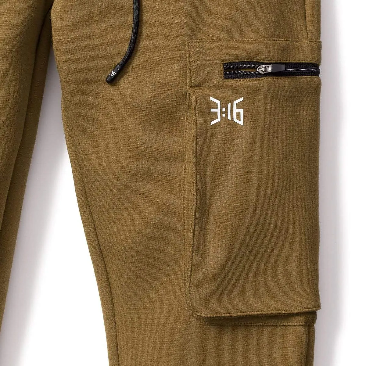 3:16 Cargo Joggers - Army Green