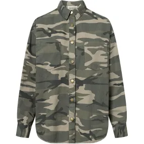 Cool Lara camouflage shirt / 100060 - Khaki Printed