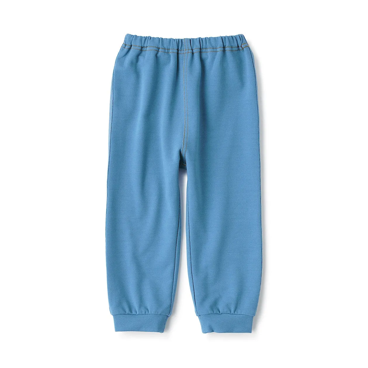 High Waisted Denim Like Jogger Pants (1-4Y)