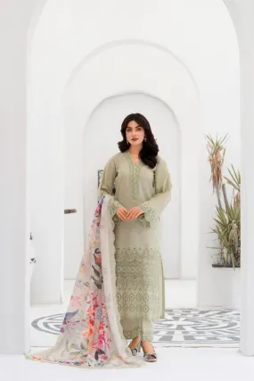 Karma Embroidered Chikankari Cotton Lawn Suit KAR120