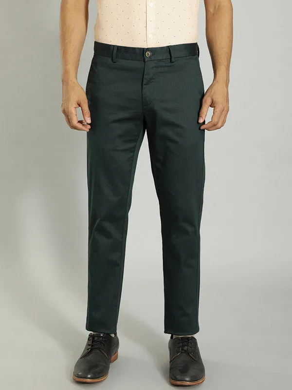 Men Brooklyn Fit Cotton Stretch Trouser