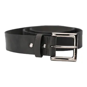 RST Mens Casual Leather Belt - Black