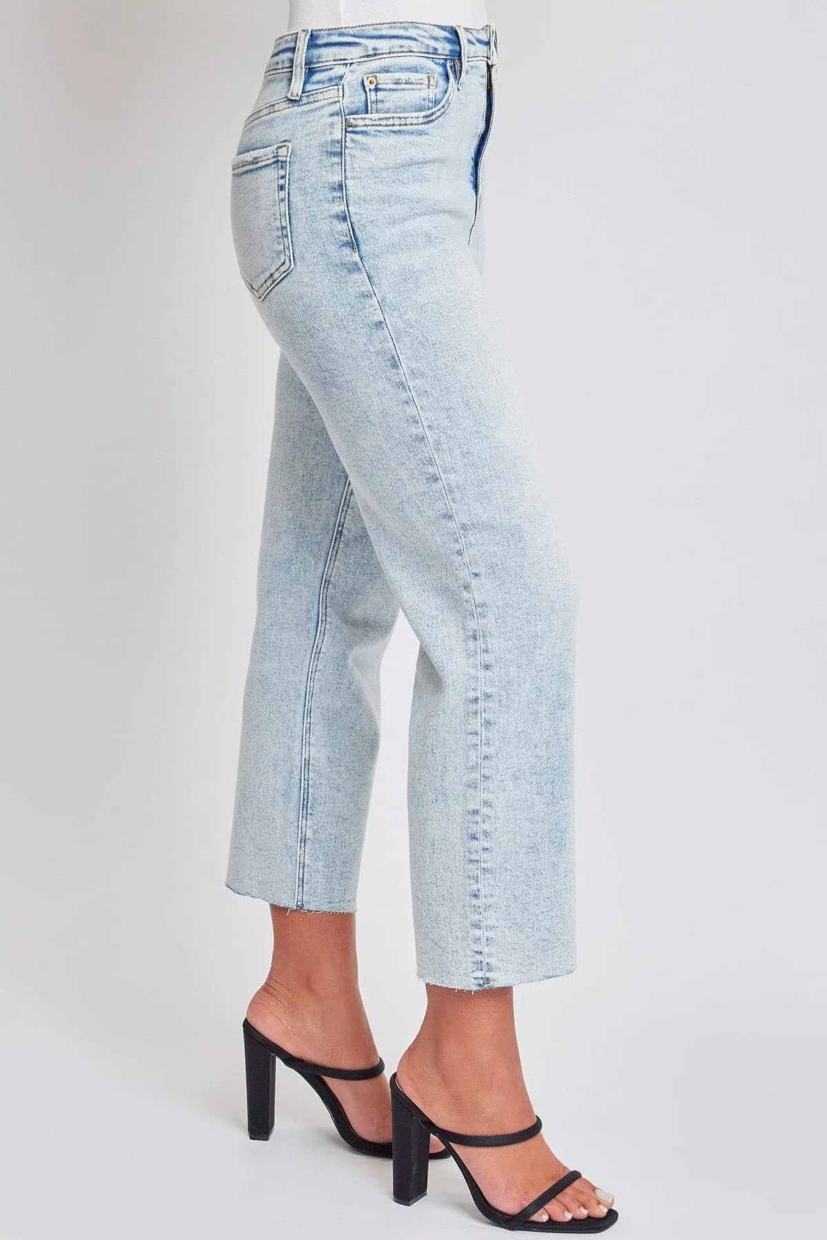 Women's Cropped Straight Leg Jeans